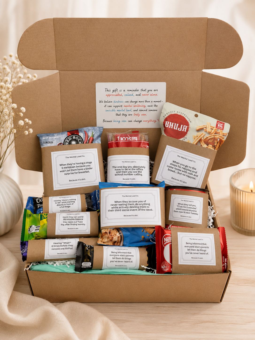 The Mental Load Survival Box- Littlies & Teens/Tweens